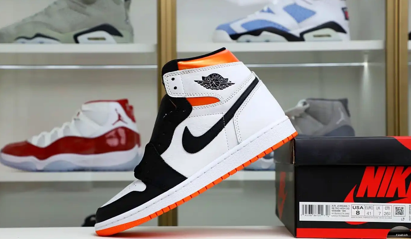 OG 1 Air High Orange' Jordan Electro Retro 0402